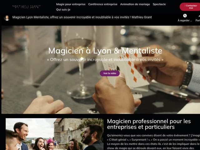 Magicien Lyon, mentaliste