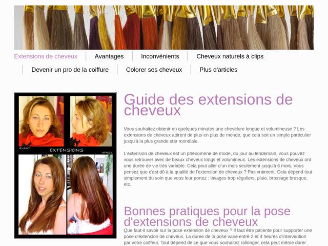 Le rajout de cheveux