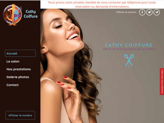 Cathy coiffure : plus de 30 ans d'expérience en coiffure