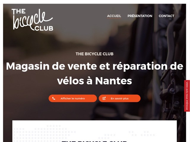 The Bicycle Club : votre magasin de vélo à Saint-Herblain