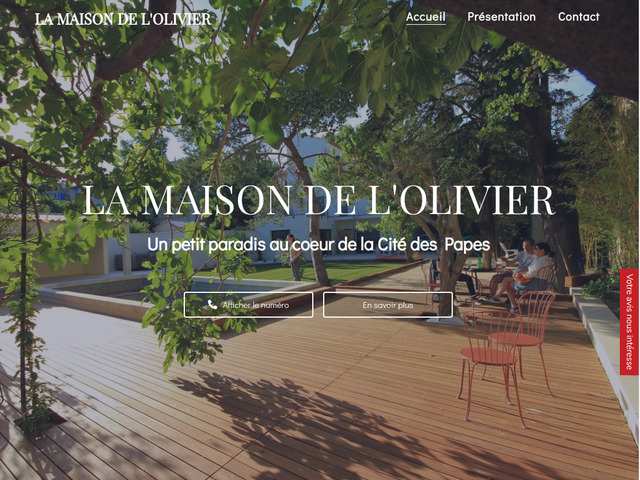 La maison de l'olivier à avignon centre