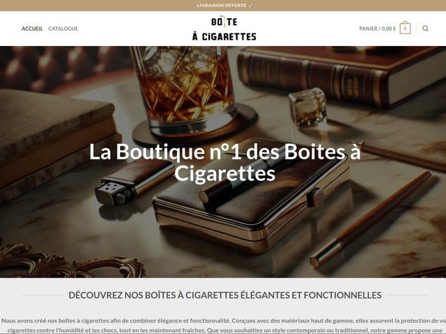 Boite à cigarettes