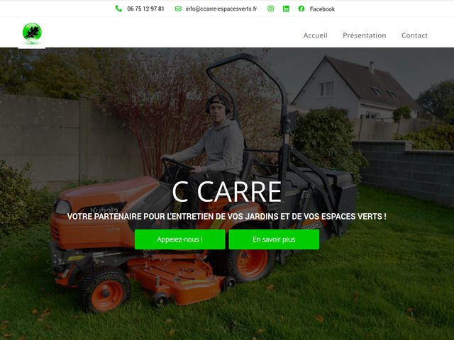 Entretien espaces verts à caen | c carre