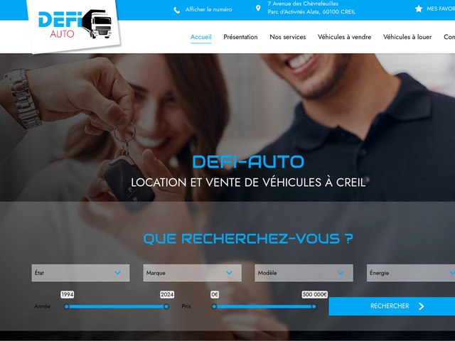 Location utilitaire à creil
