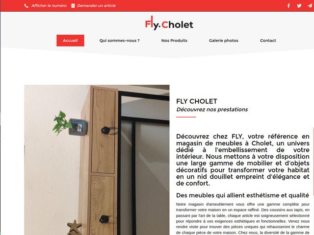 Mobilier et ameublement intérieur près d'Angers