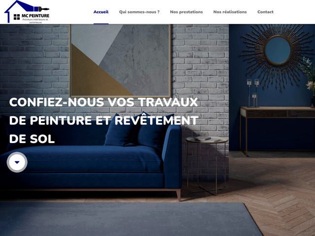Services de peinture professionnels avec MC Peinture à Chacé