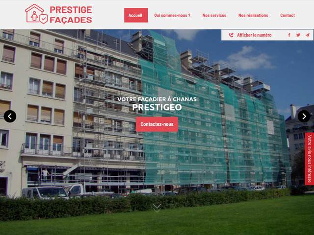 Ravalement de façade Vienne