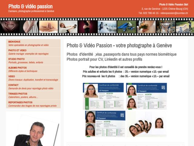 Photo vidéo passion, photos portrait à genève