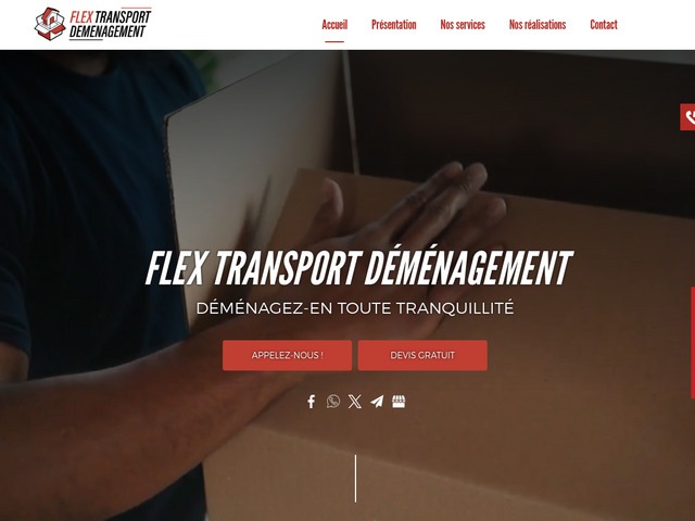 Service de demenagement à Marseille : Flex Transport Demenagement