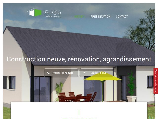 Extension maison Granville