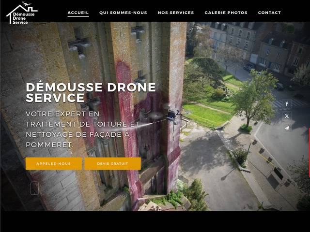 Nettoyage de façade à Guingamp