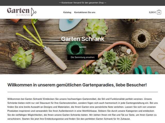 Garten Schrank