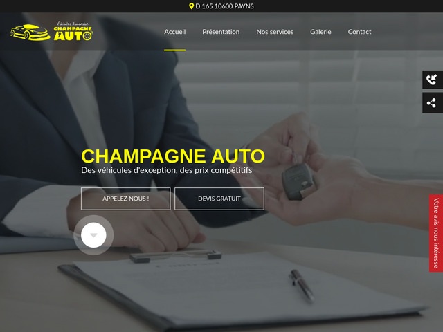 Vente de voitures d'occasion à auxerre | champagne auto