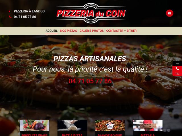La pizzeria du coin - pizza à emporter à landos, cayres