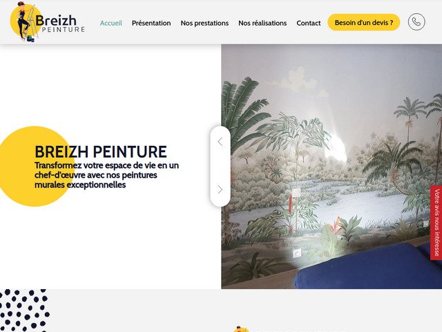 Breizh peinture : votre partenaire pour des murs exceptionnels