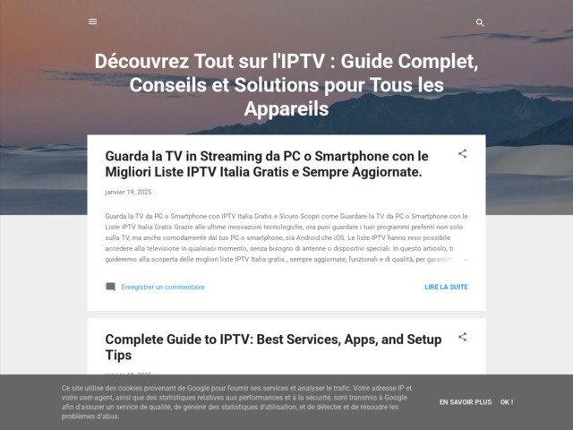 Iptv en franais : tout ce que vous devez savoir pour une exprience parfai