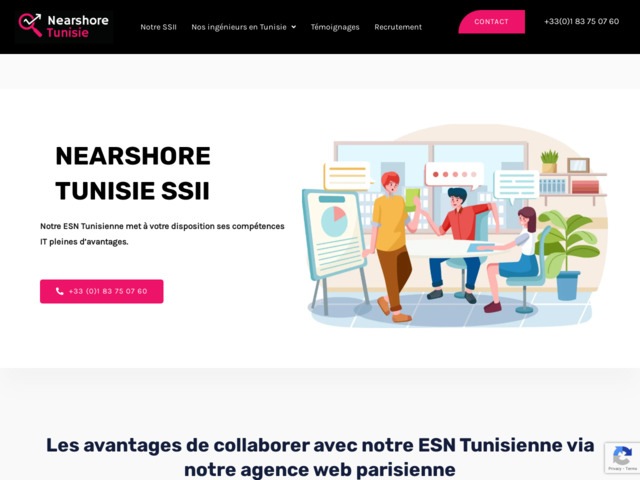 Nearshore tunisie : esn tunisienne