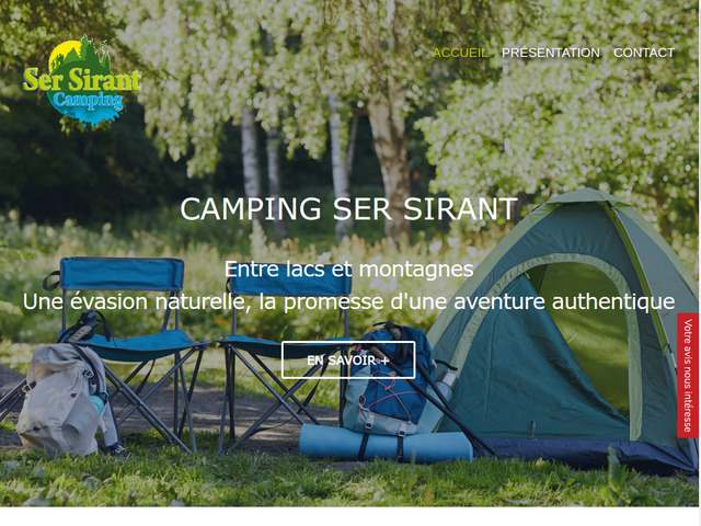 Mobil-home camping en Isère : des vacances actives au camping Ser Sirant