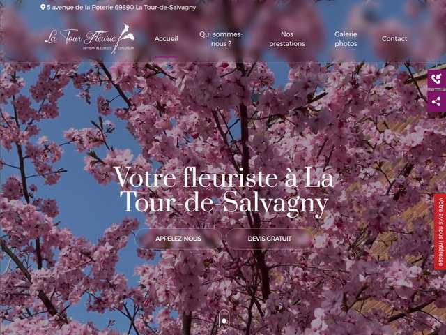 Magasin de fleurs à proximité de Craponne