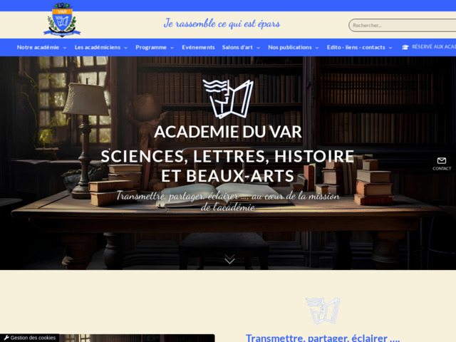 Conférence arts Var - l'académie du var