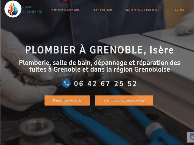 Plombier à Grenoble