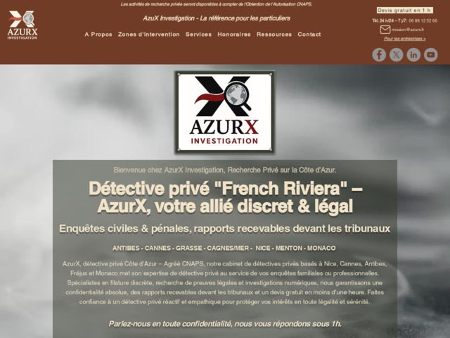 AzurX Investigation