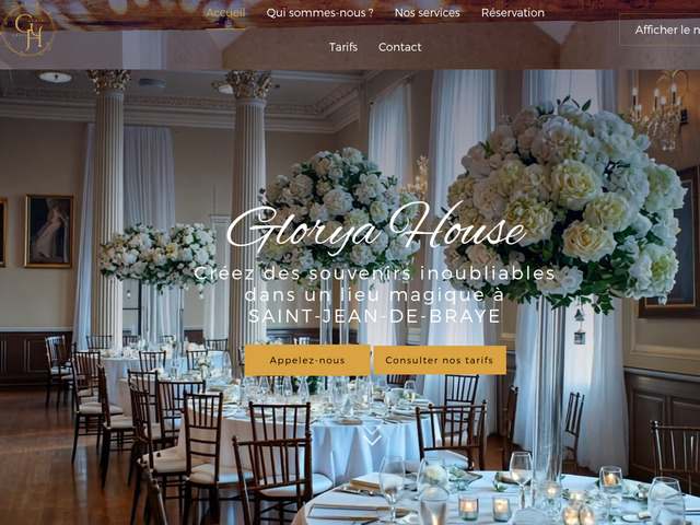 Location salle mariage � orl�ans &ndash; glorya house