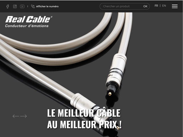 C�bles antenne tv haute performance | real cable france