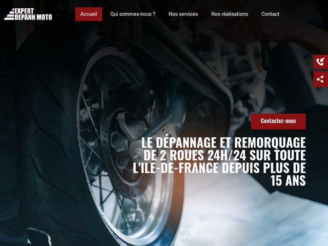 Votre dépannage moto yvelines ici !