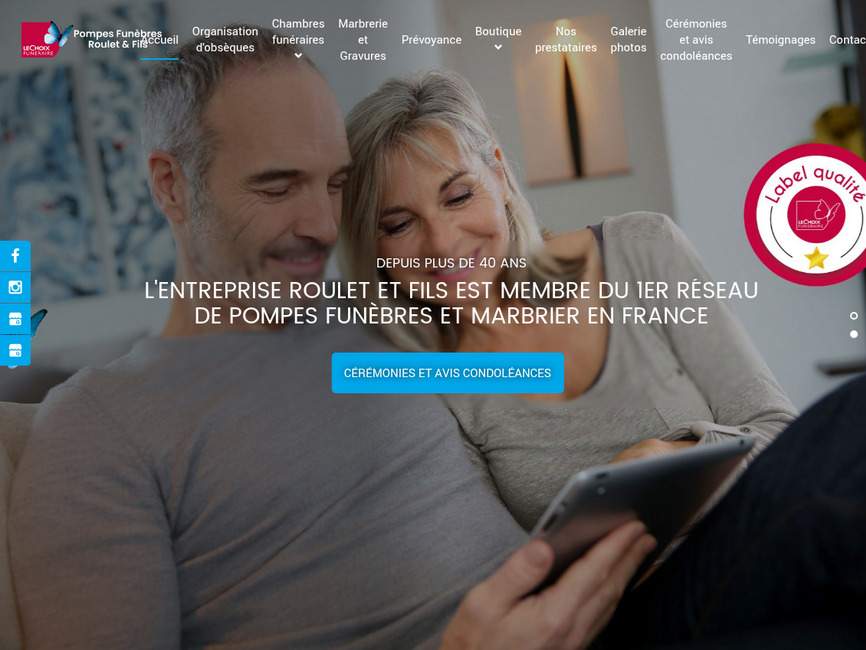 Standard d'excellence, obs�ques saint-julien-en-born