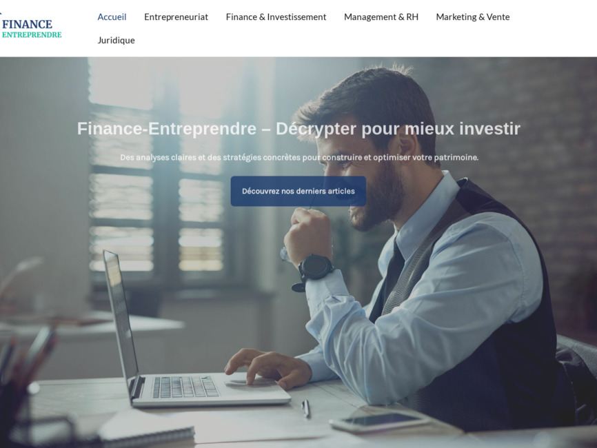 Finance entreprendre : startups, innovation et gestion de tr�sorerie