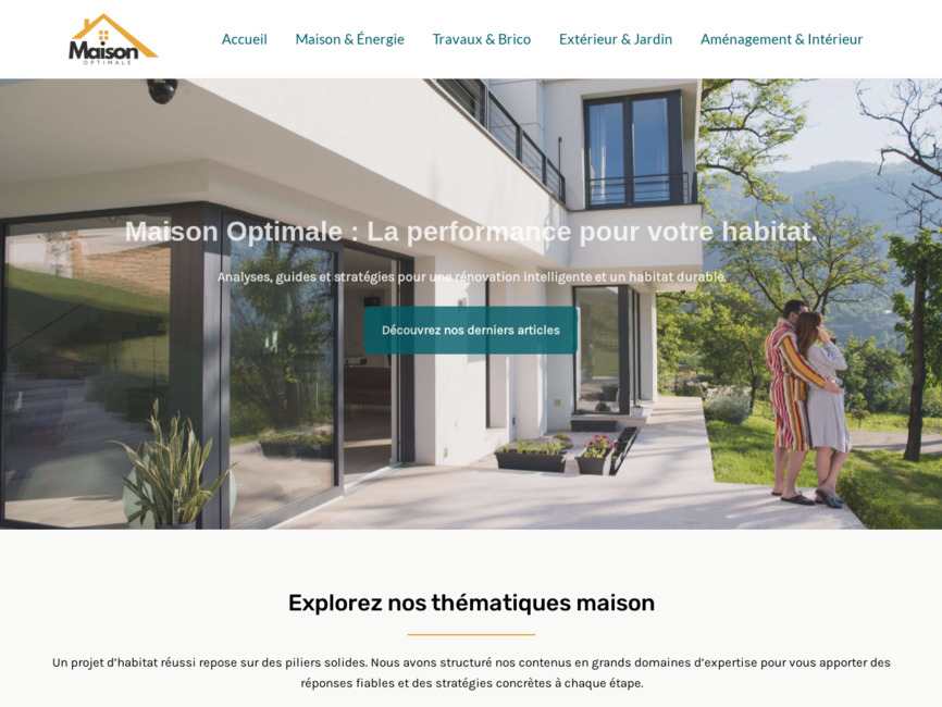 Maison optimale : d�coration, domotique et agencement int�rieur