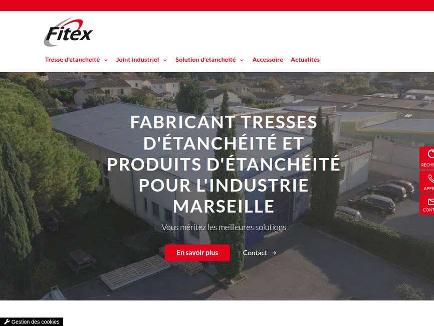 Ventes d'accessoires d'�tanch�it� � marseille - fitex 