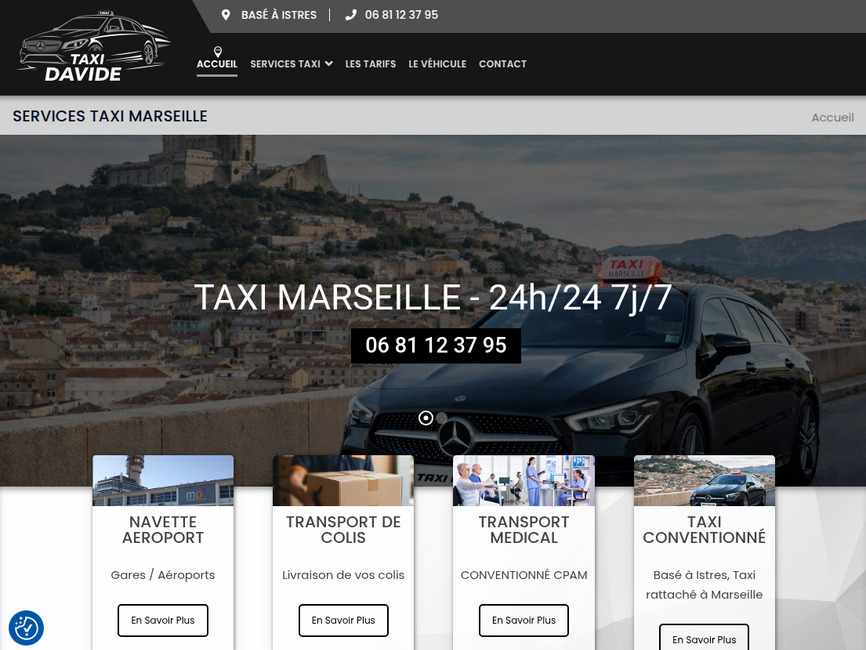 Taxi marseille 24h/24 &ndash; transport secteur istres