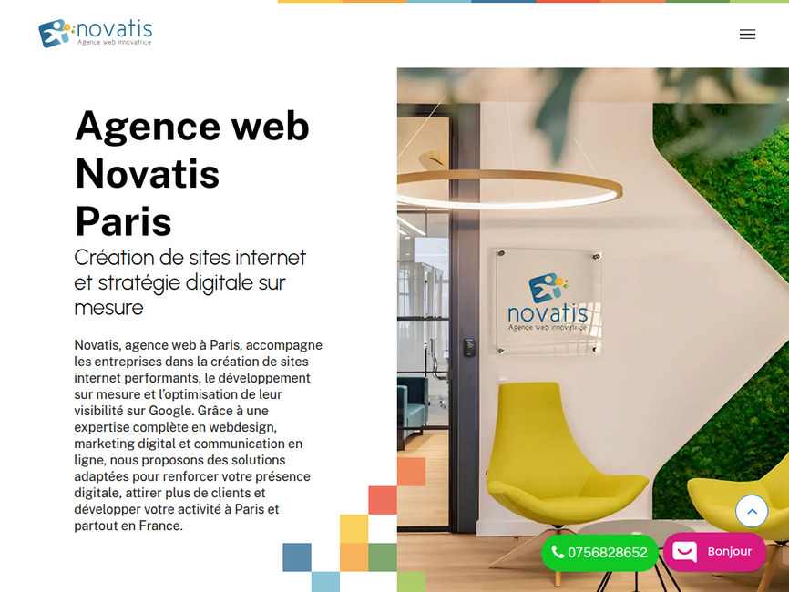novatis agency - création site internet et seo