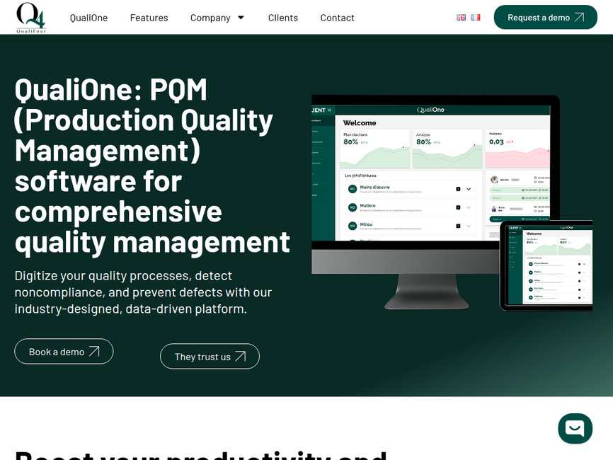 Passez au management qualit� 4.0 avec la solution qualione de qualifour