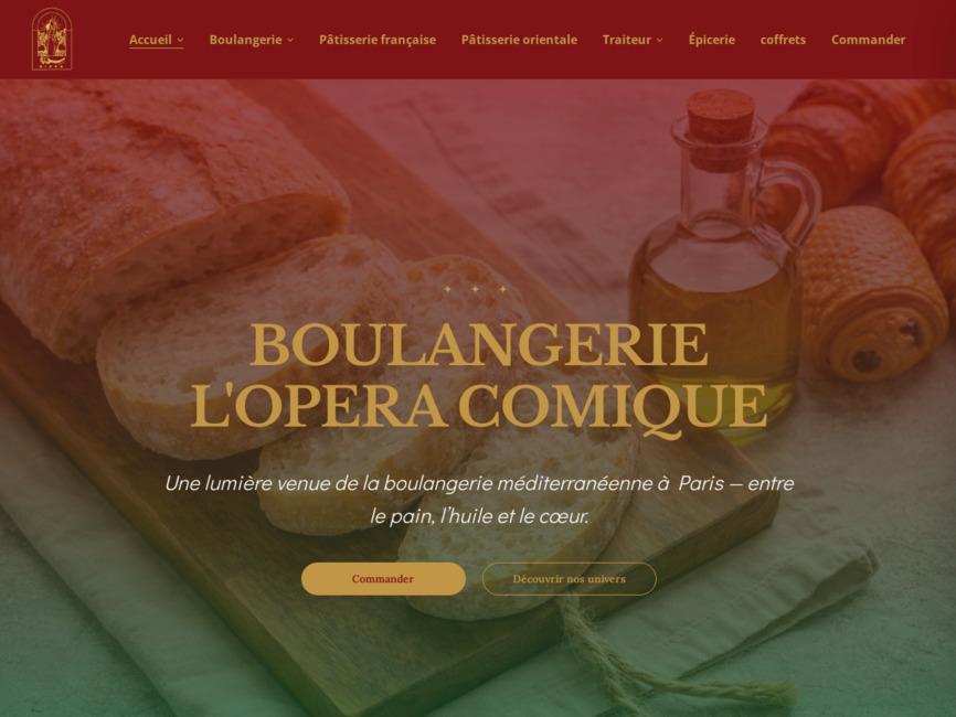 Boulangerie l'op�ra comique a paris