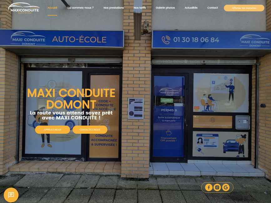Conduite accompagn�e montmorency | maxi conduite domont