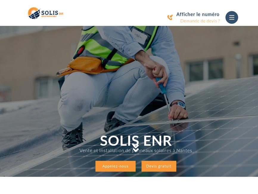Solis enr &ndash; installation photovolta�que � nantes