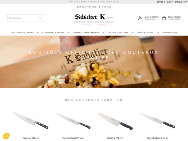 Couteaux de cuisine - Sabatier K
