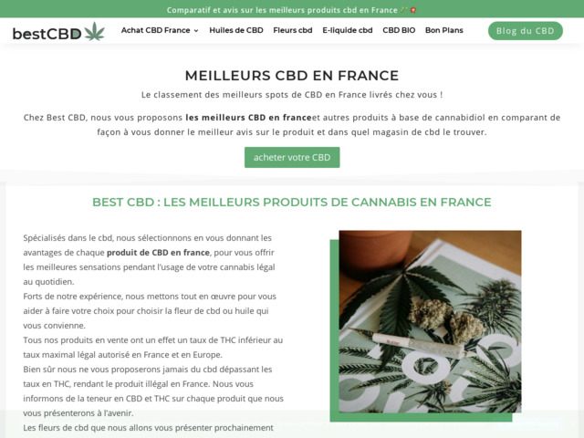 Best cbd | Test & avis | Cbd France