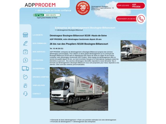 Déménageur à Levallois