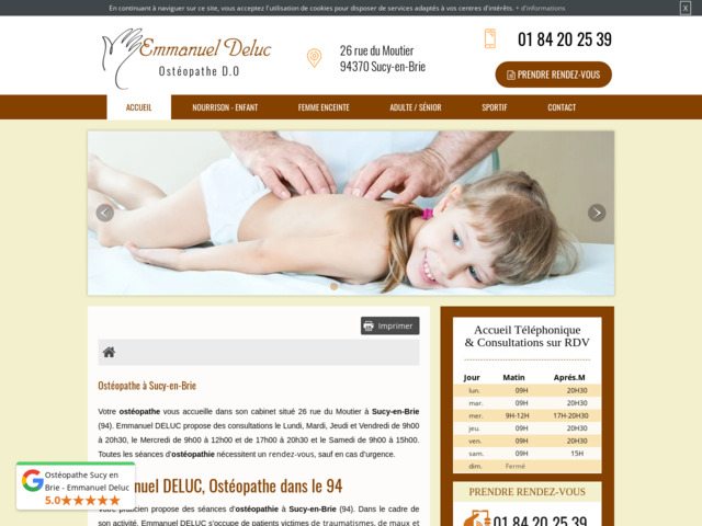 Ostéopathe pour bébé