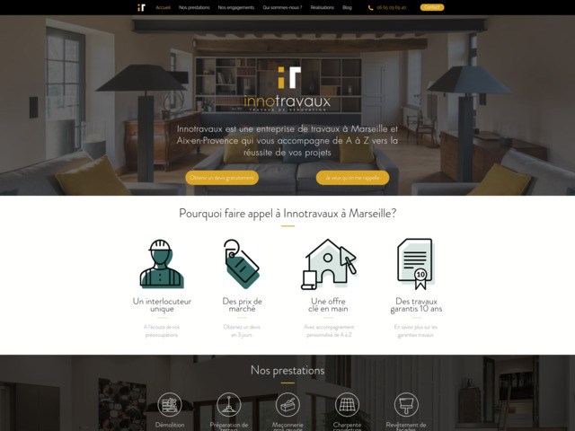 Entreprise de rénovation à marseille, innotravaux vous accompagne de a à z