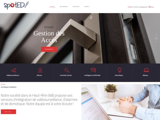 Vidosurveillance  la maison, alarme, contrle d'accs en Alsace  Colmar