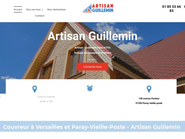 Couvreur-zingueur à Versailles