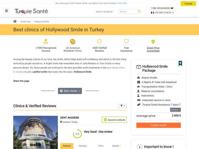 Hollywood smile istanbul
