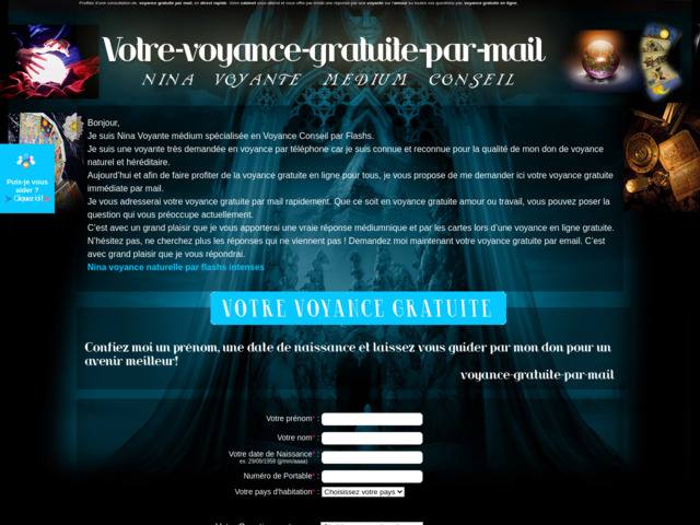 Voyance gratuite par mail