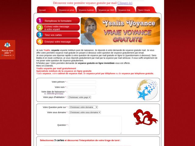 Voyance gratuite mail