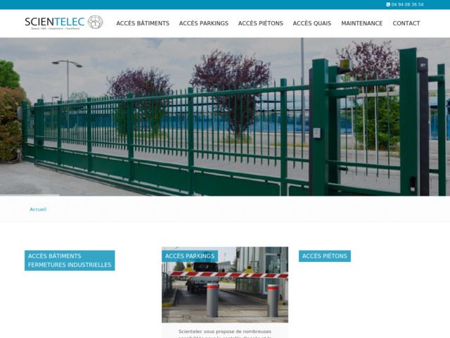 Porte sectionnelle var - scientelec